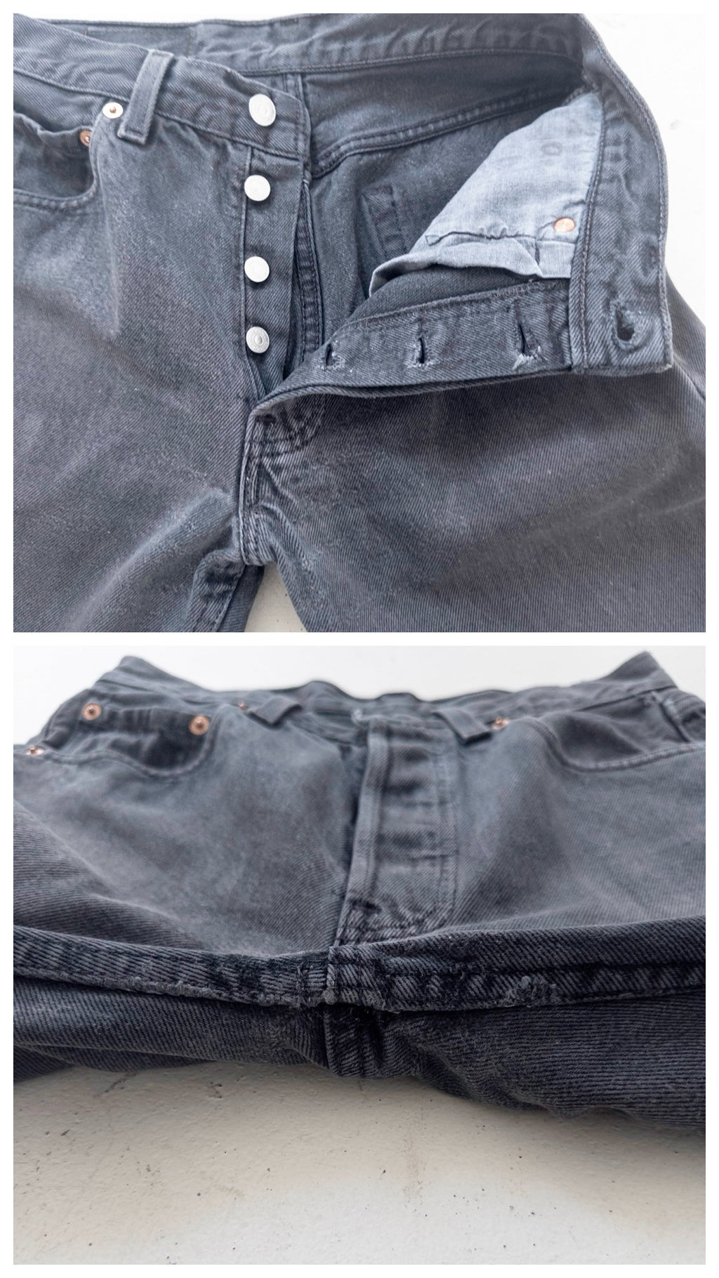 W25 L34 Levis 501 90s Vintage Made in USA