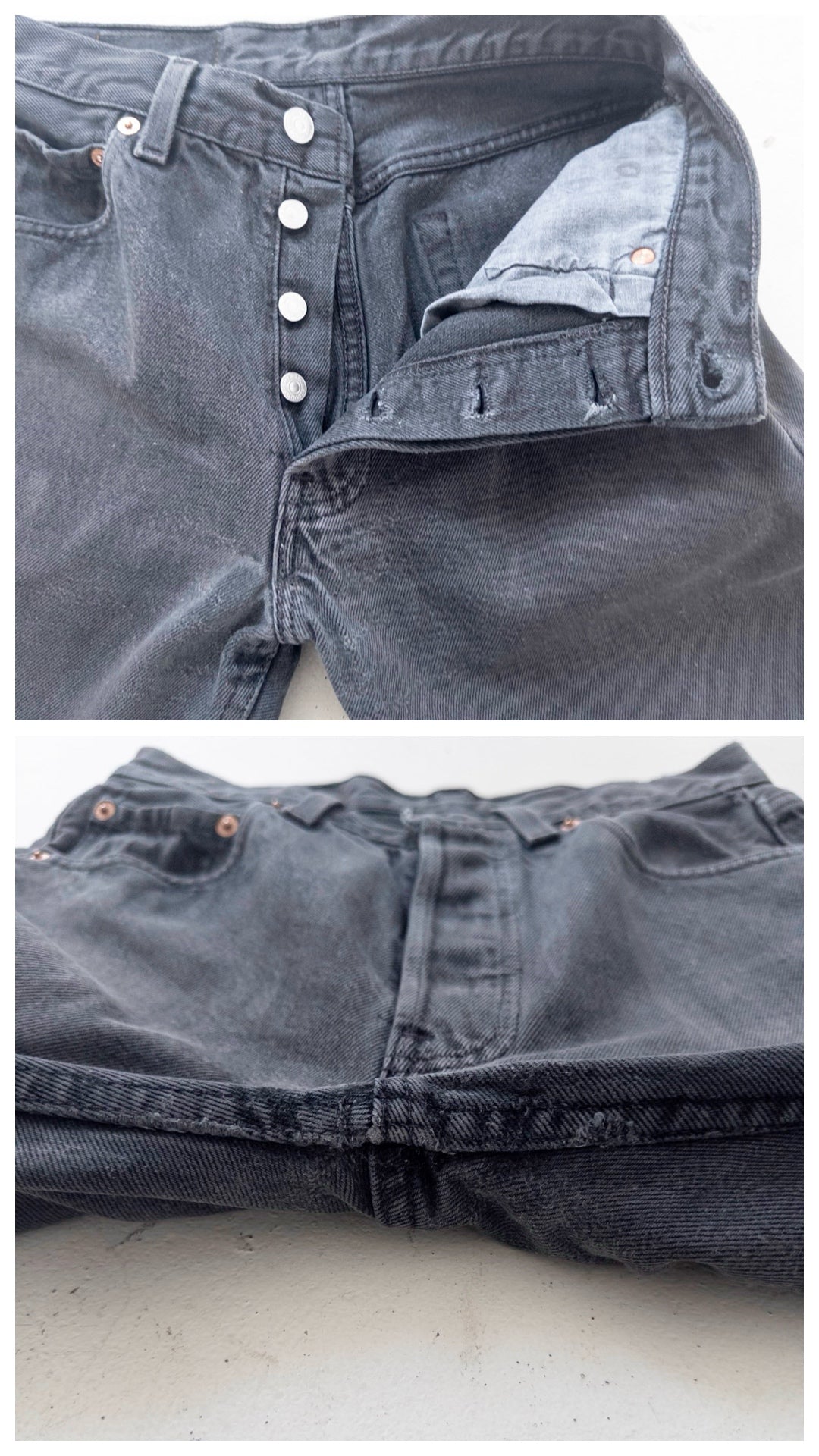 W25 L34 Levis 501 90s Vintage Made in USA