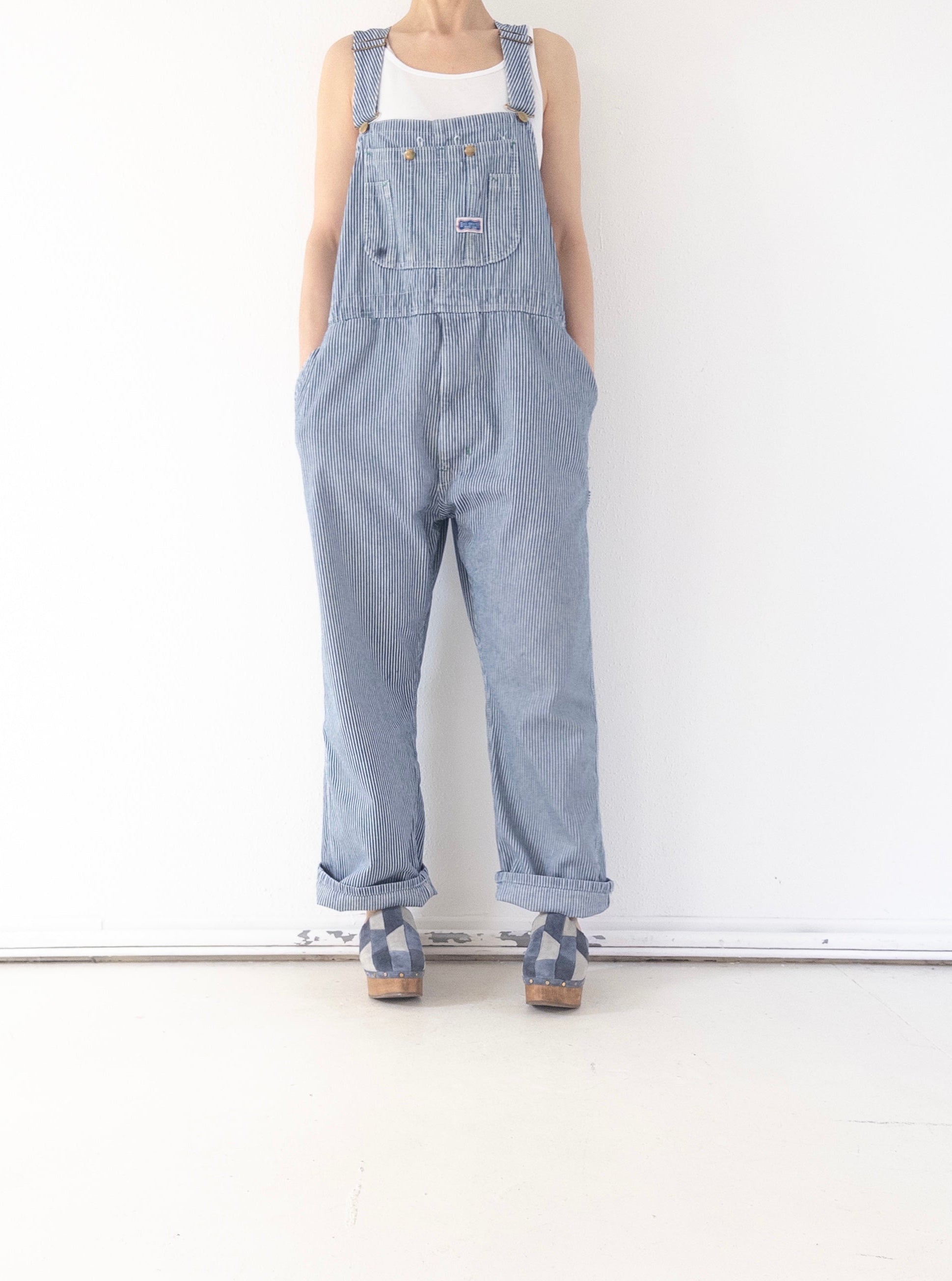 Gr. XL - XXL Big Smith Latzhose 90s Vintage