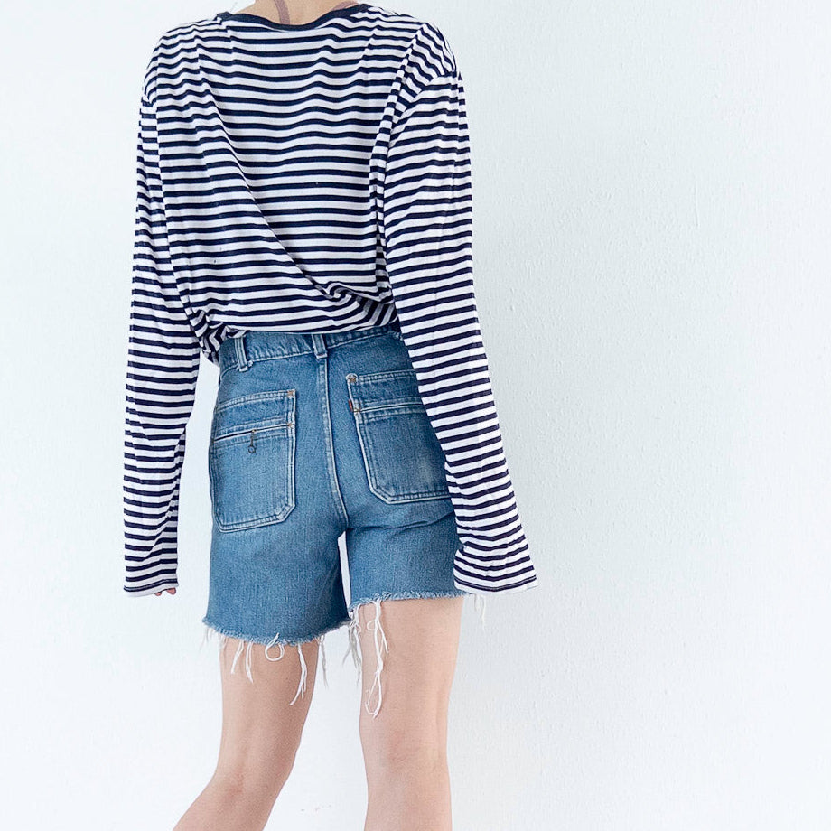 W30 Levis 680 Boyfriend Shorts| Cutoffs | 70s Vintage Made in USA