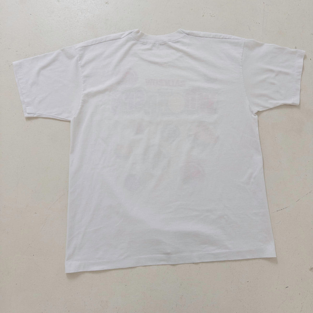 Gr. L T-Shirt Rainbow Whoppers Candy Graphic Single Stitch 90s Vintage Spoof Tee