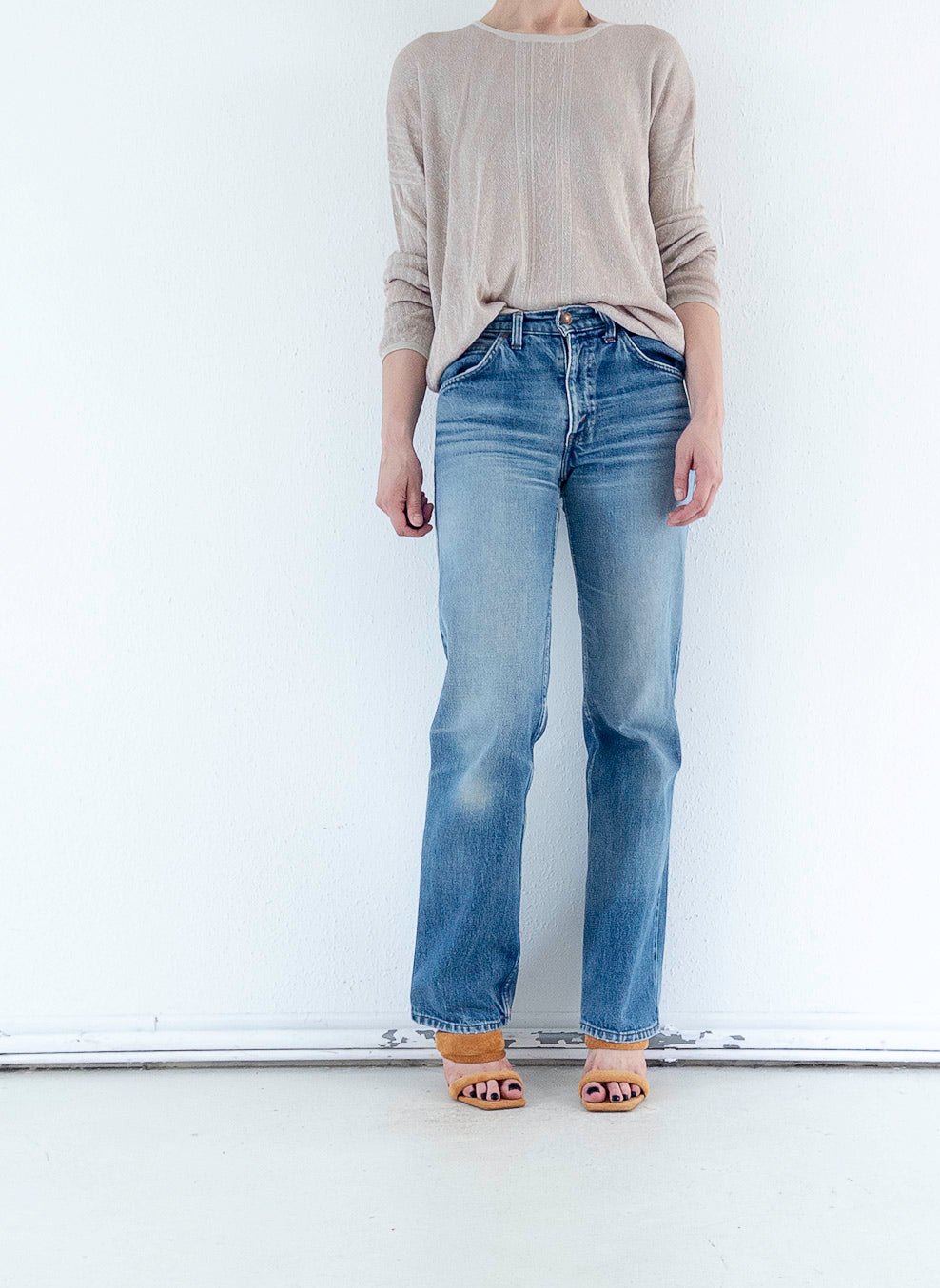 W28 L34 Levis 643 80s Vintage Made in Belgium
