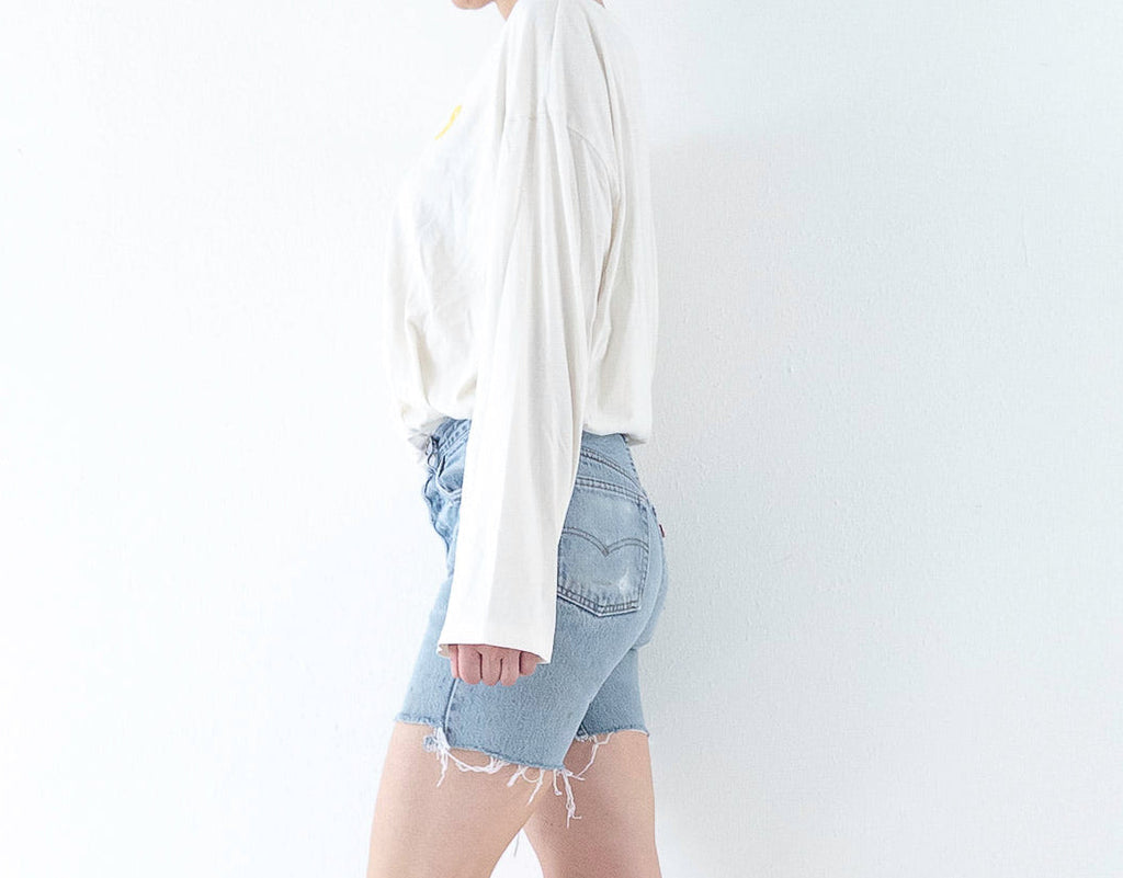 W25 - 26 Levis 501 Shorts| Cutoffs | 80s Vintage Made in USA