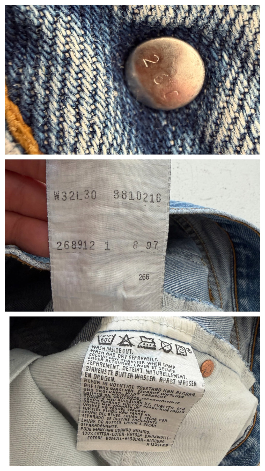 W29 -30 Levis 881 Boyfriend Shorts| Cutoffs | 90s Vintage Made in Belgium