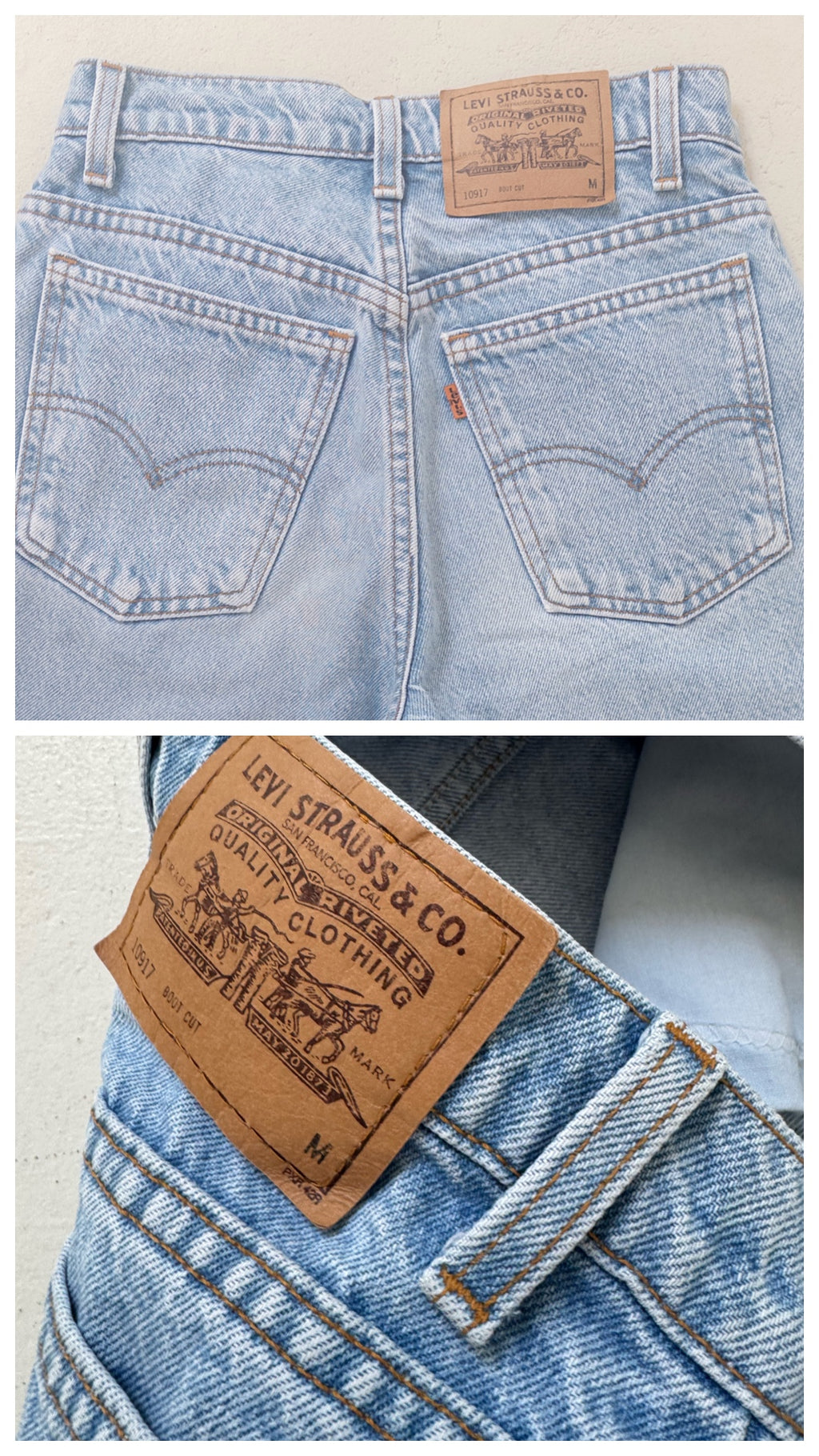 W25 Levis 917 90s Vintage Made in USA