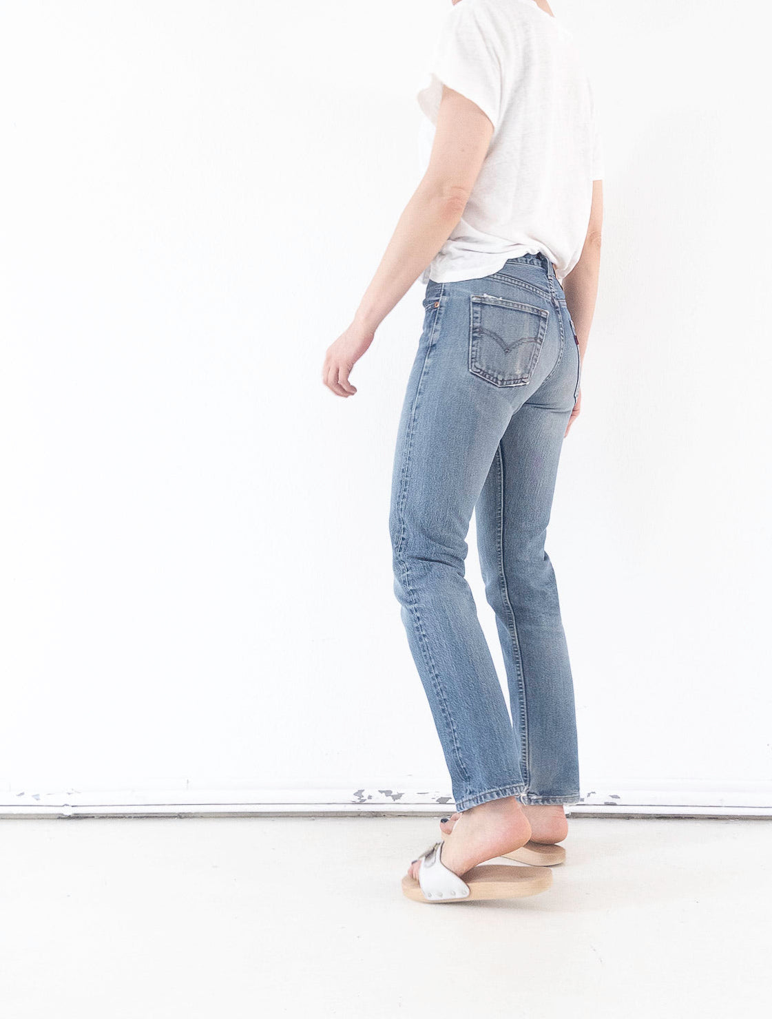 W25 L30 Levis 505 90s Vintage Made in Italy