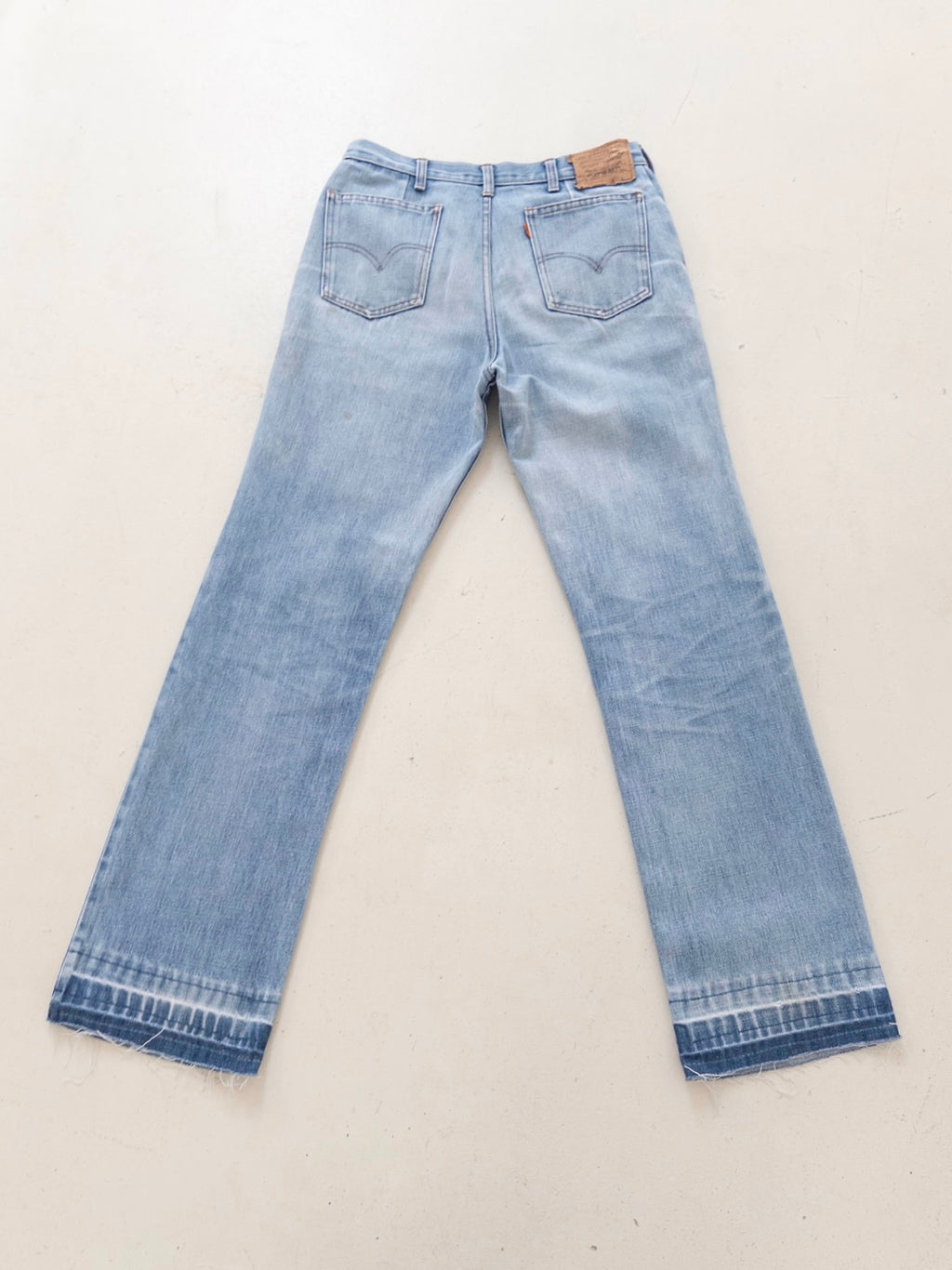 W31 -32 L36 Levis Cigarette Jeans 70s Vintage Made in Belgium