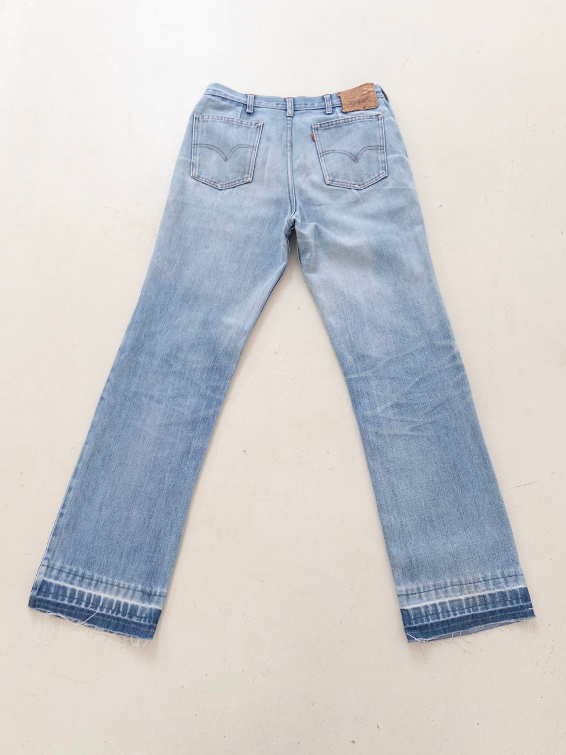 W31 -32 L36 Levis Cigarette Jeans 70s Vintage Made in Belgium