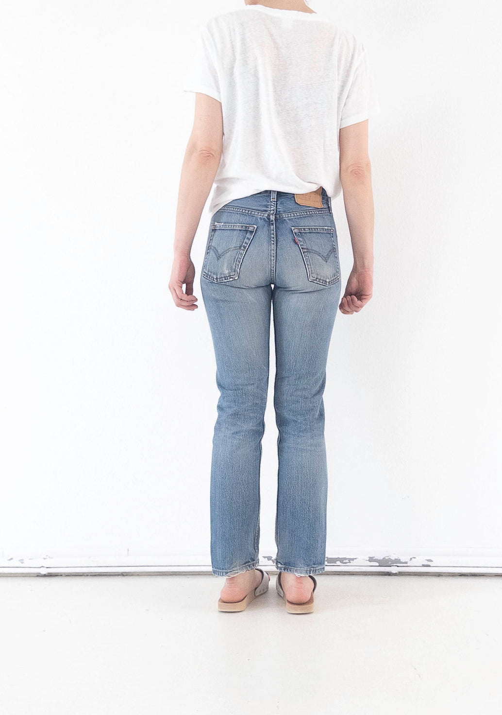 W25 L30 Levis 505 90s Vintage Made in Italy