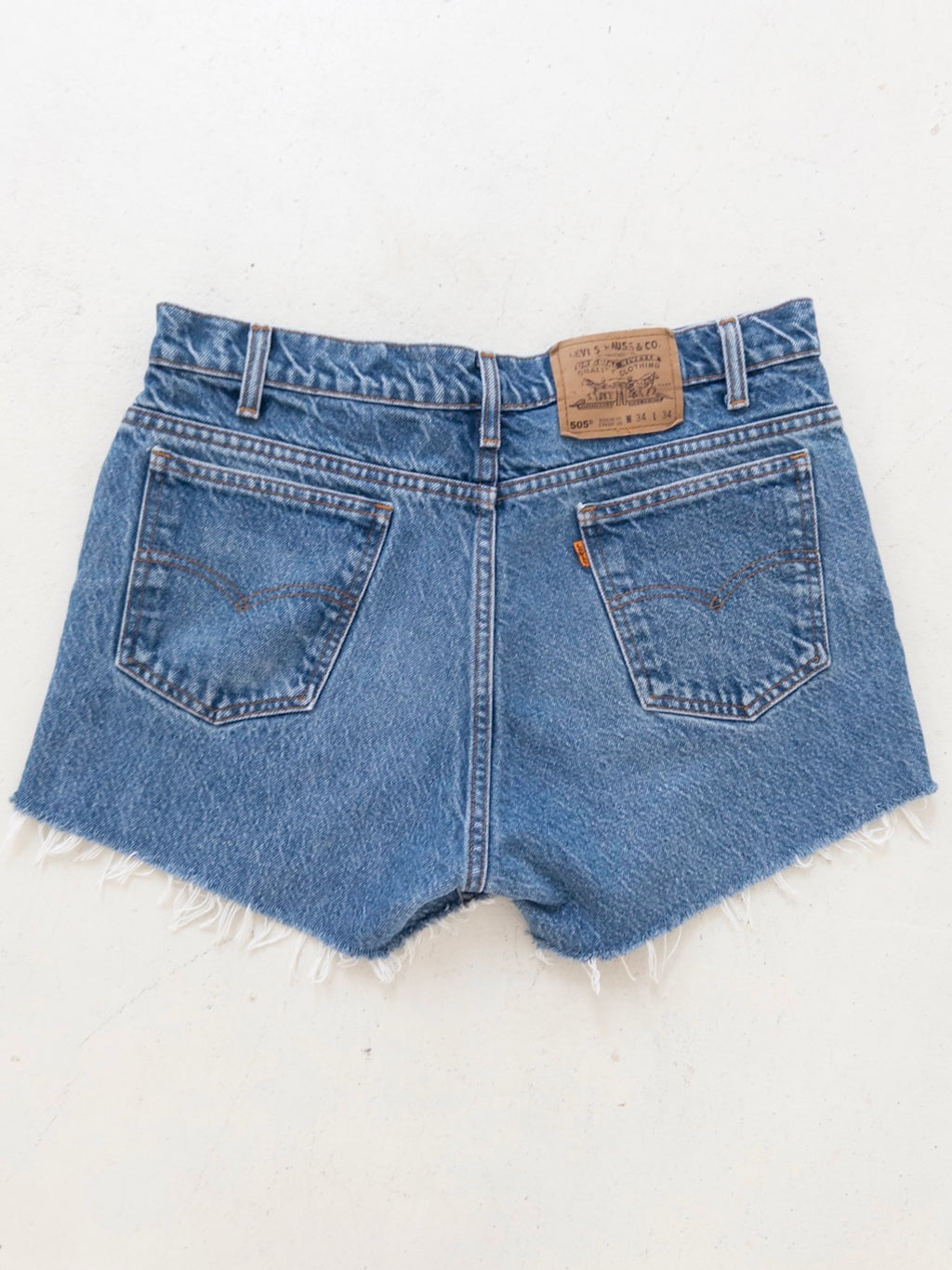 W33 Levis 505 Shorts 90s Vintage Cutoffs