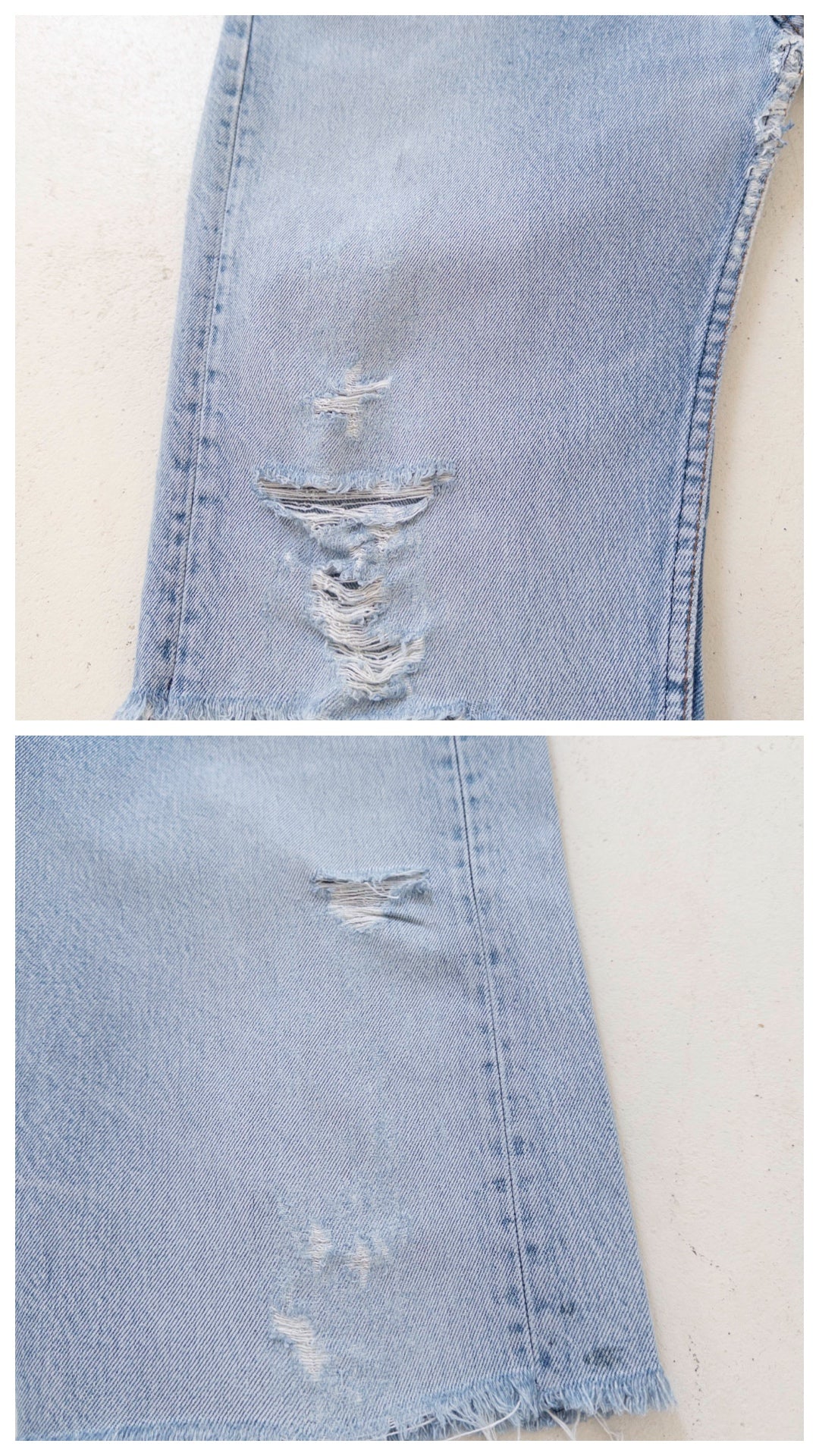 W32 Levis 501 Boyfriend Shorts| Bermudas | 80s Vintage Made in USA