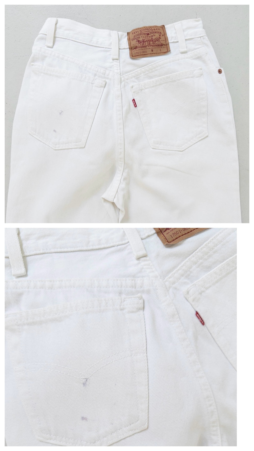 W26 -27 L36 Levis 501 90s Vintage Made in USA