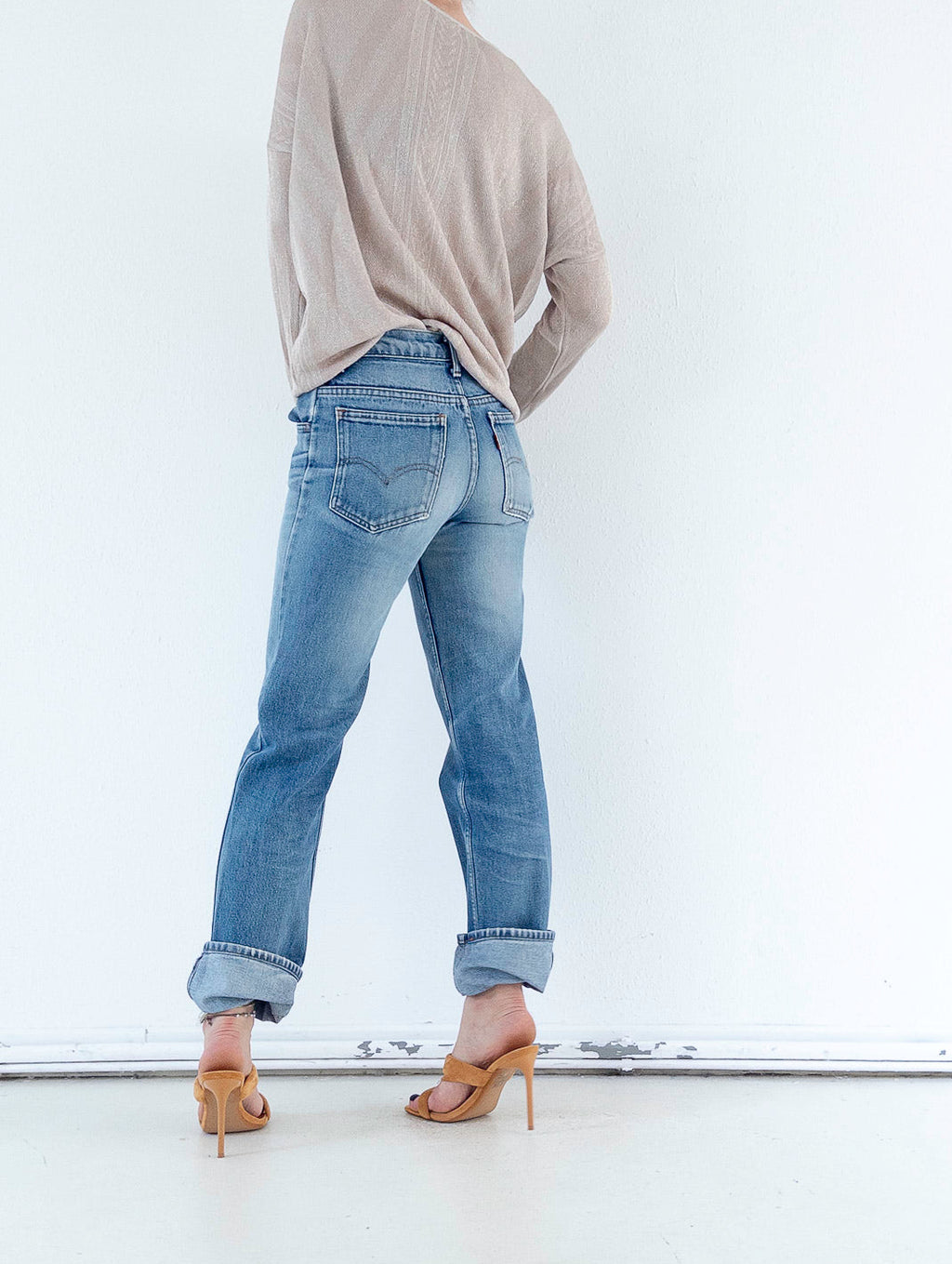 W28 L34 Levis 643 80s Vintage Made in Belgium