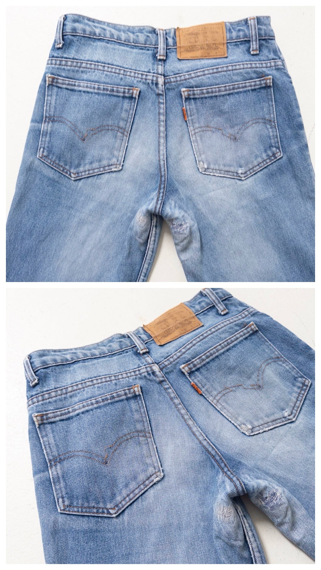 W28 L34 Levis 643 80s Vintage Made in Belgium