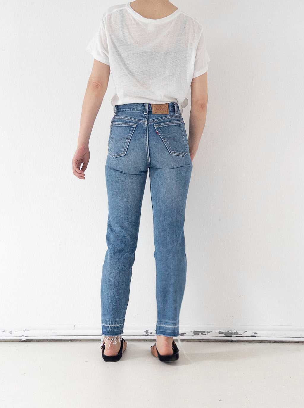 W25 L30 Levis 501 Student Reworked 90s Vintage Made in USA