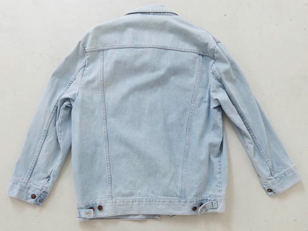 Gr. L Wrangler Jeansjacke 90s Vintage Made in Malta