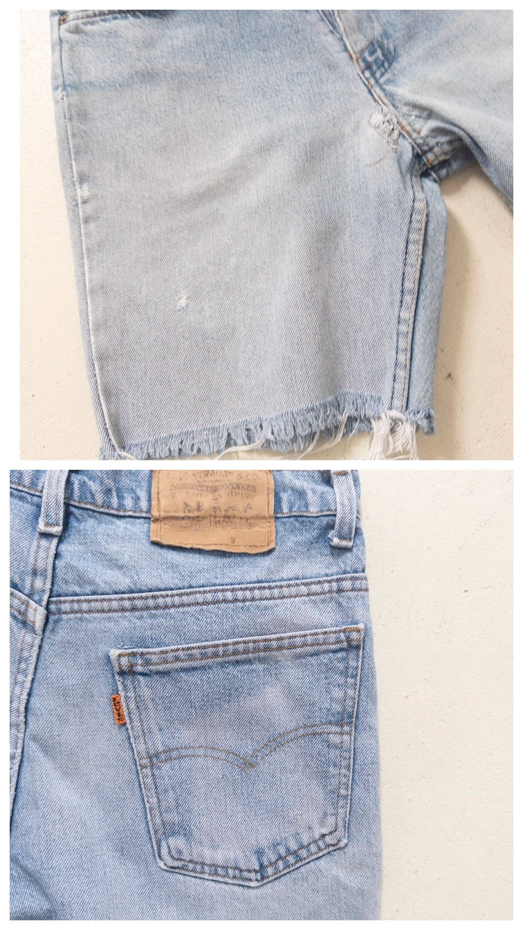 W30 Levis Orange Tab 70s 80s Vintage Shorts Made in USA