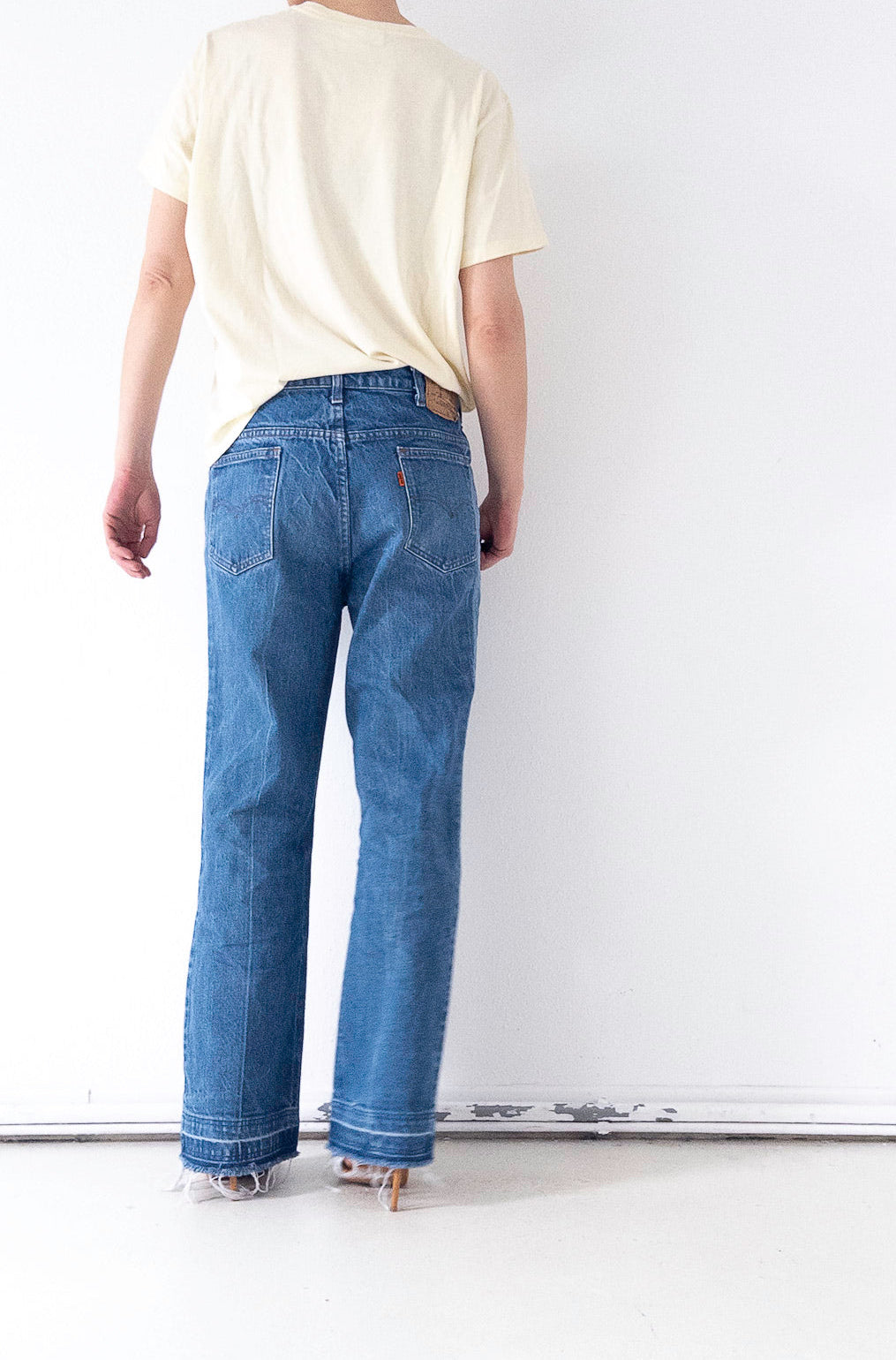 W31-32 L32 Levis 632 Flared Jeans 80s Vintage Made in Belgium