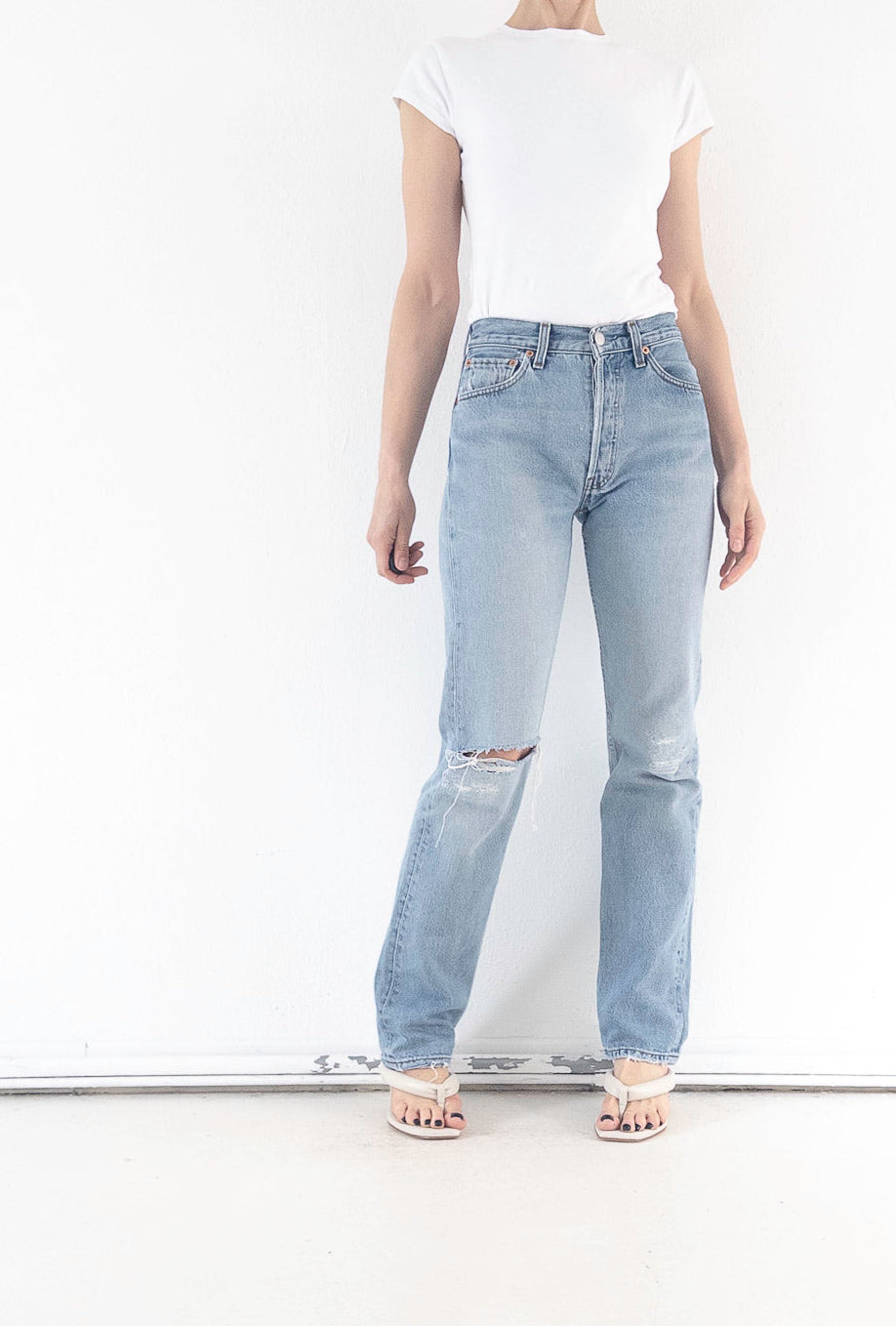 W27 L34 Levis 501 90s Vintage Made in Poland