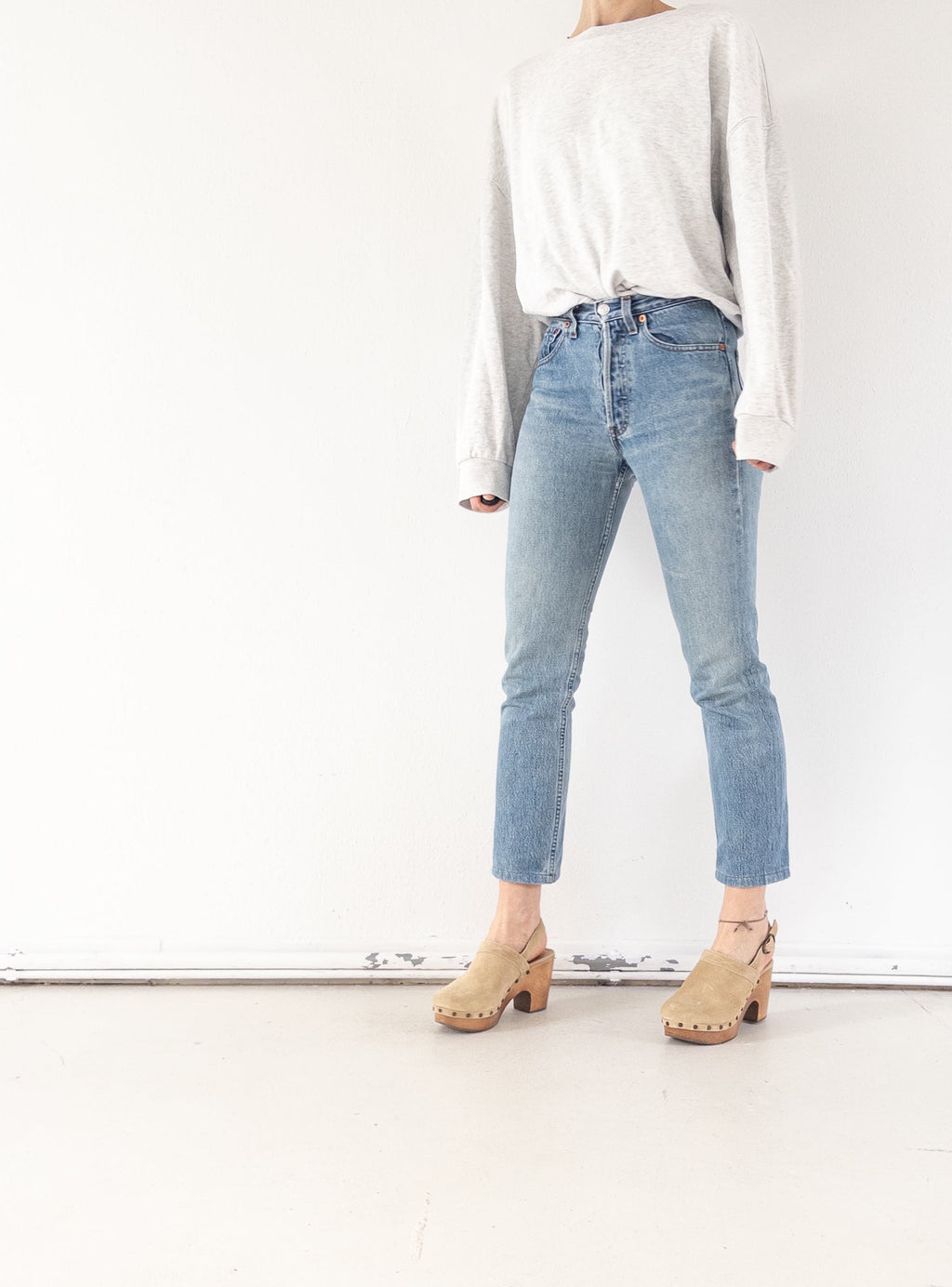 Gr. 25 Levis 501 90s Vintage Made in Poland Reworked