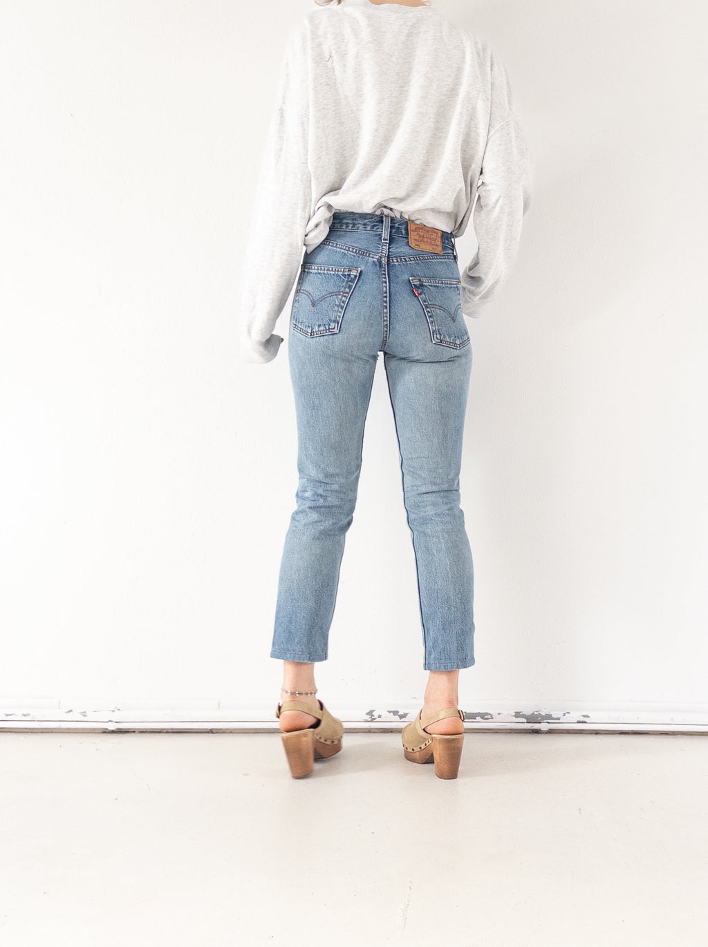 Gr. 25 Levis 501 90s Vintage Made in Poland Reworked