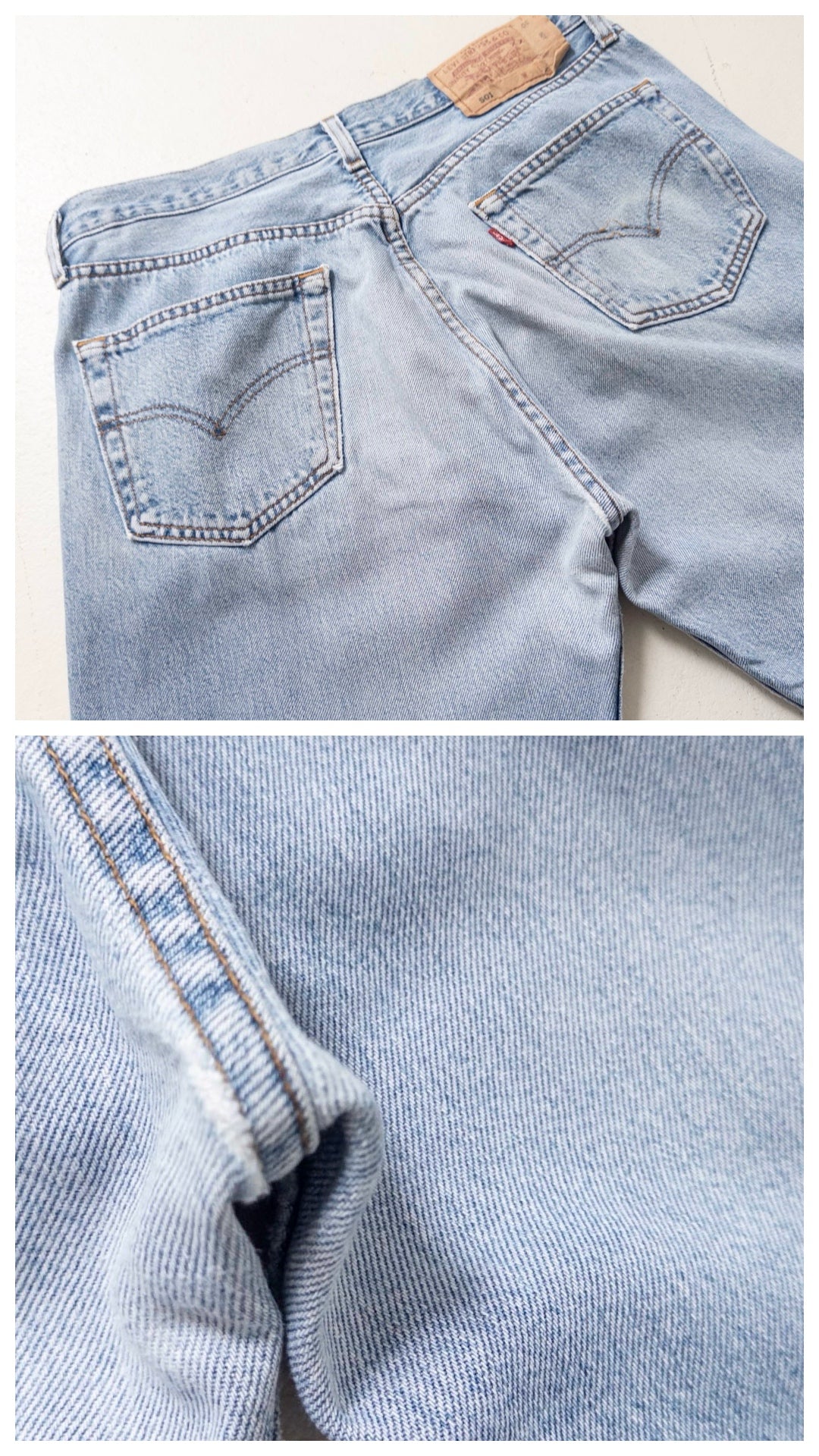 RESERVIERT***W32 L32 Levis 501 90s Vintage Made in Poland