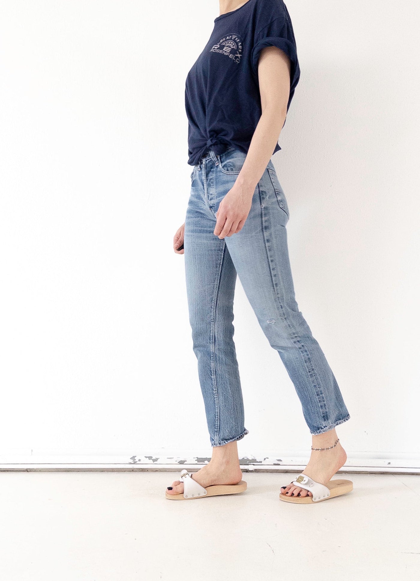 W24 - 25 Levis 501 Selvedge 70s Vintage Made in USA