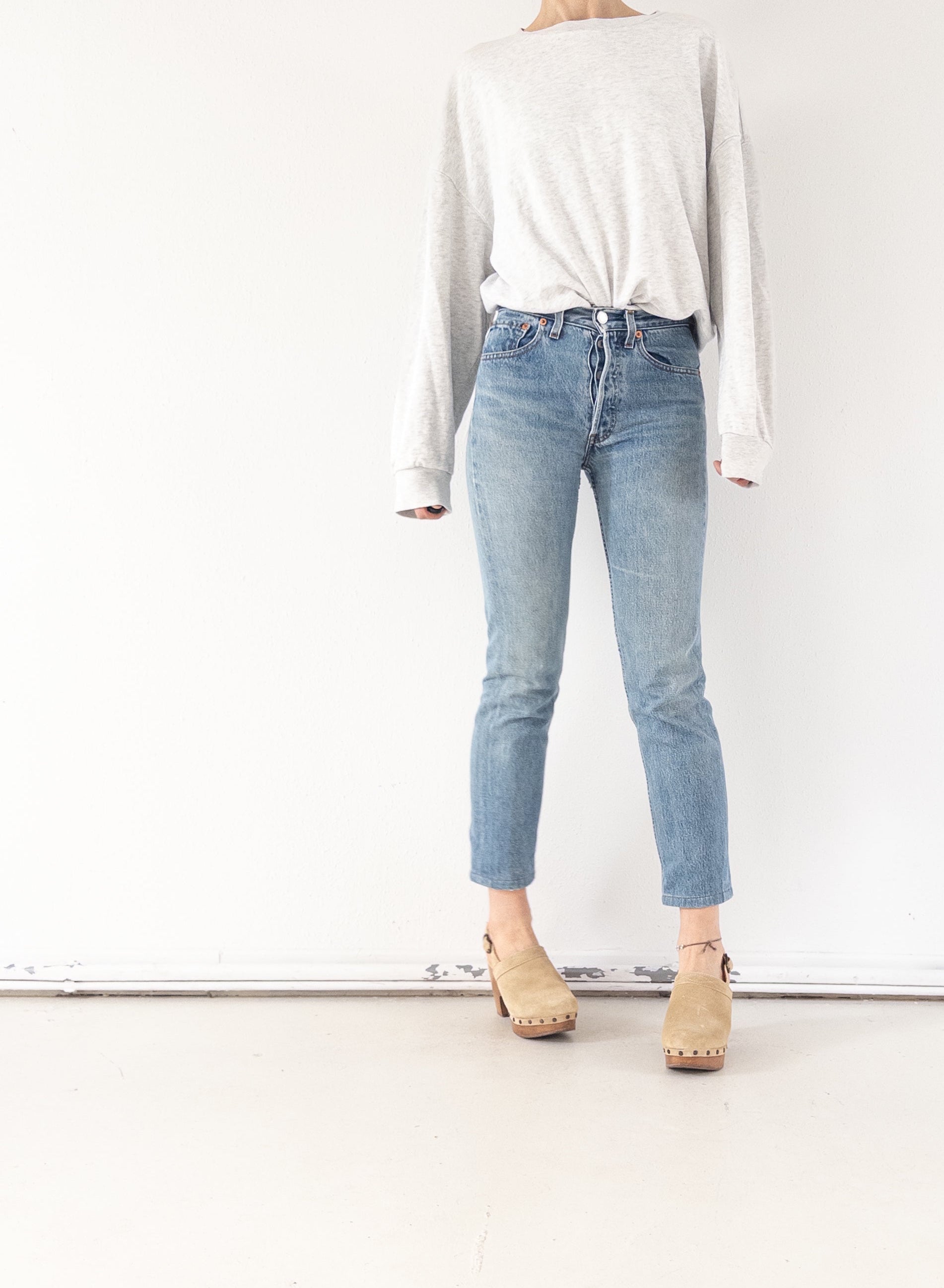 Gr. 25 Levis 501 90s Vintage Made in Poland Reworked