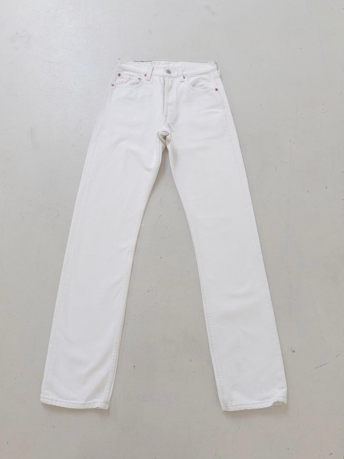 W26 L34 Levis 501 weiß 90s Vintage Made in USA