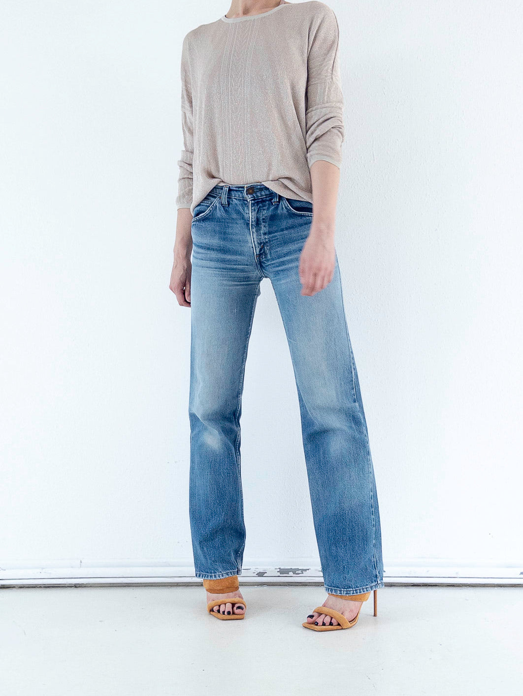 W28 L34 Levis 643 80s Vintage Made in Belgium
