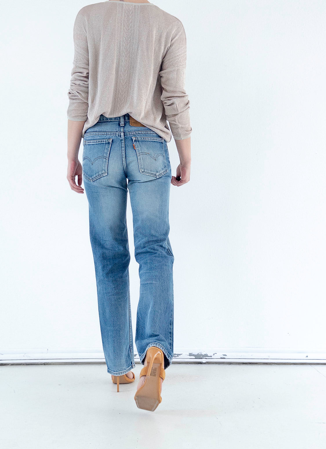 W28 L34 Levis 643 80s Vintage Made in Belgium