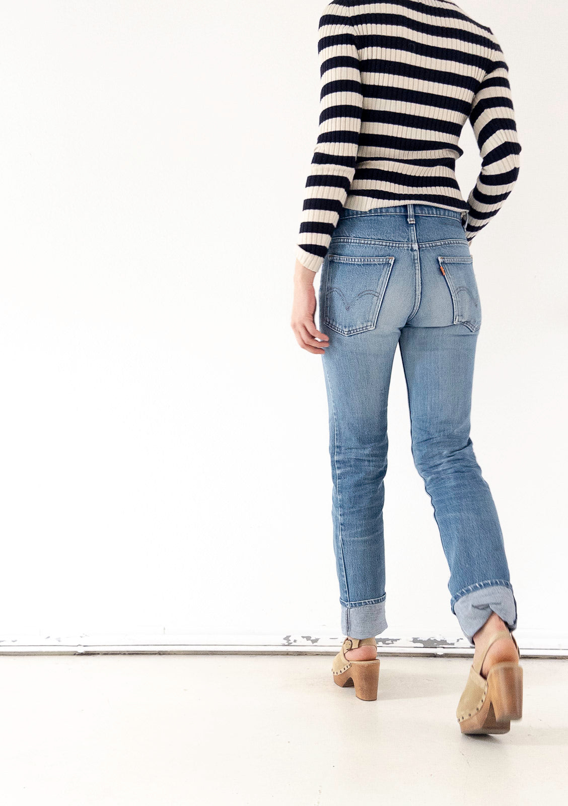 W25-26 L34  Levis 631 Jeans 80s Vintage