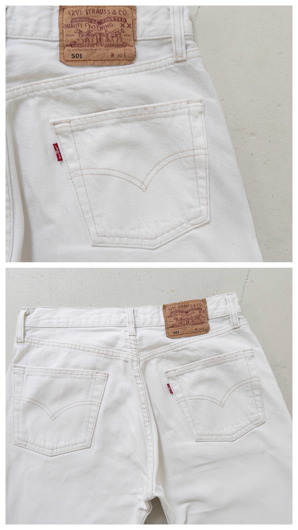 W28 - 29 Levis 501 90s Vintage Made in Poland