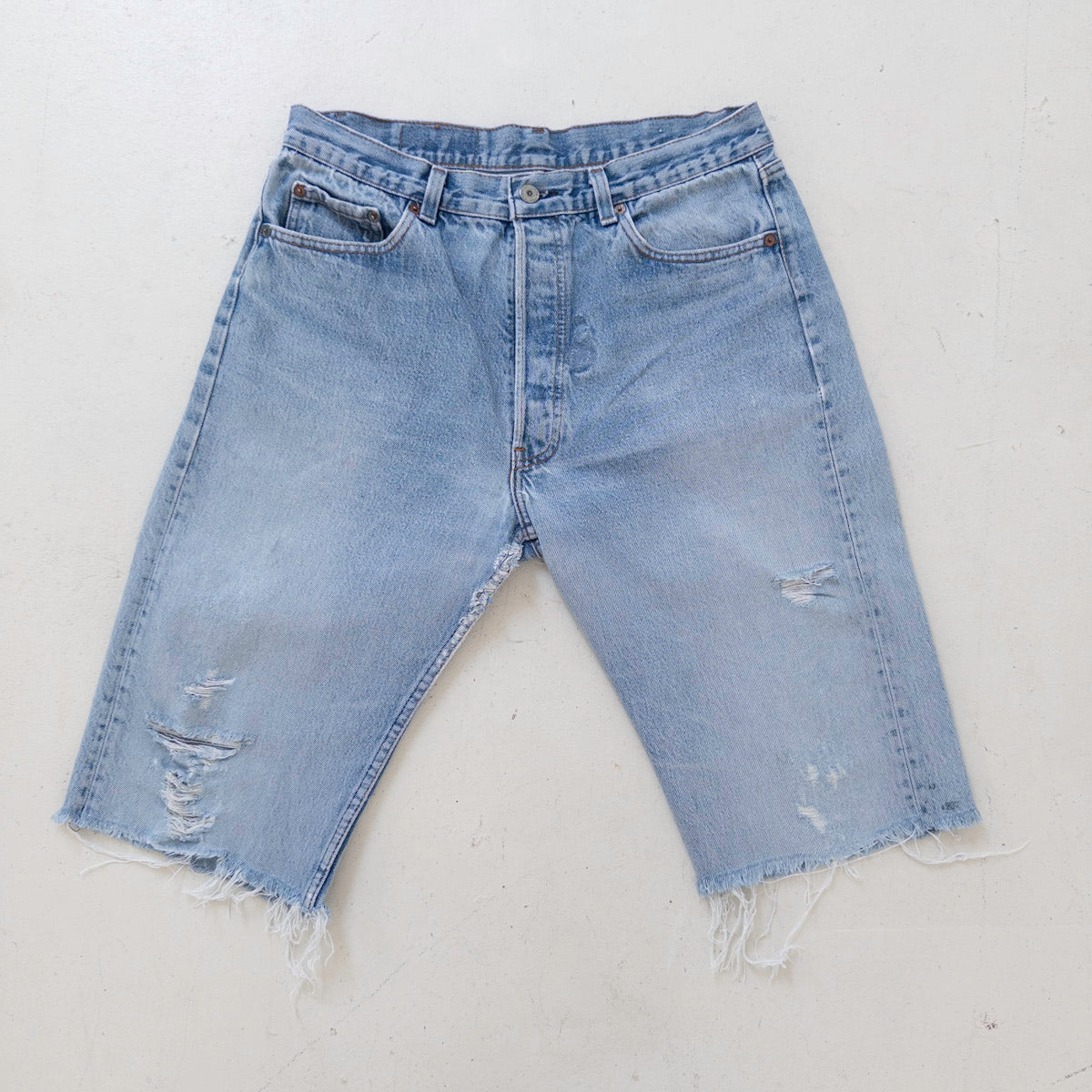 W32 Levis 501 Boyfriend Shorts| Bermudas | 80s Vintage Made in USA