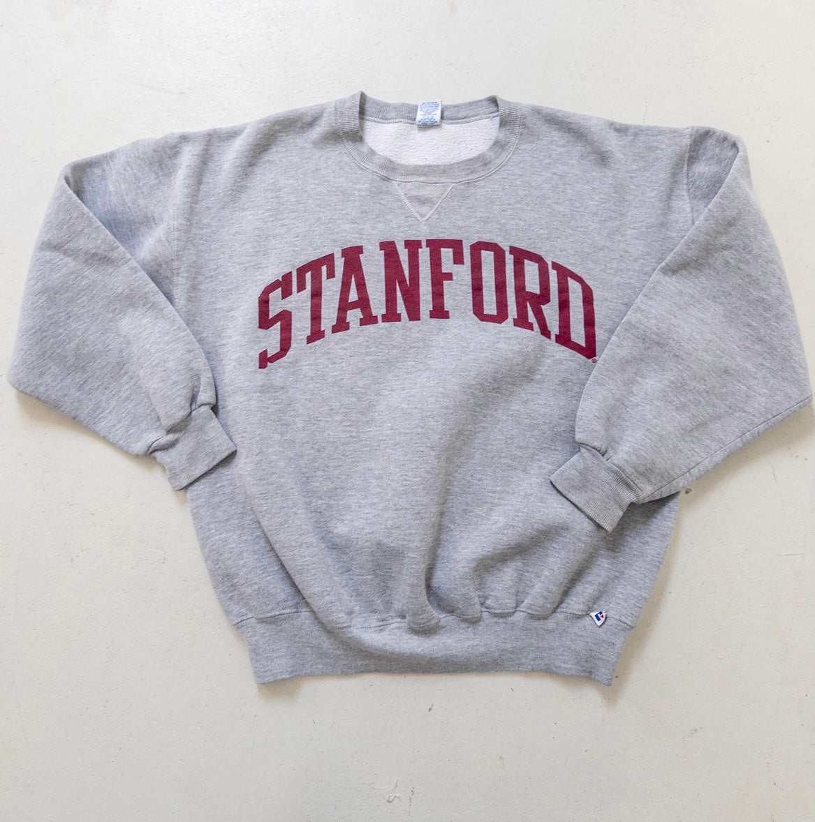 Gr.XL Russell Athletic Stanford Sweater 90s Vintage Made in USA