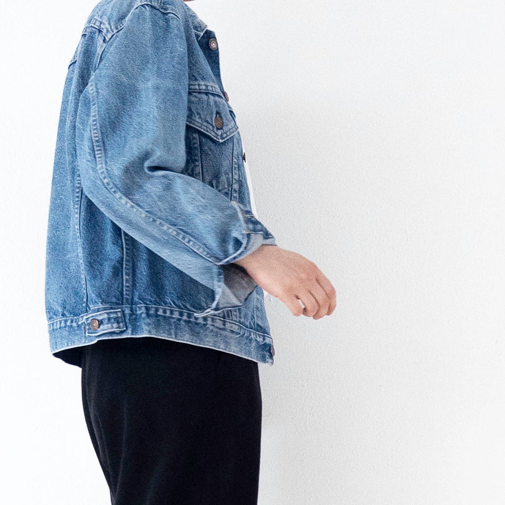 Gr. L Levis 505 Trucker Jacket 70s Vintage Made in USA