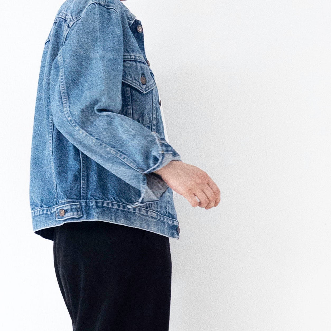 Gr. L Levis 505 Trucker Jacket 70s Vintage Made in USA