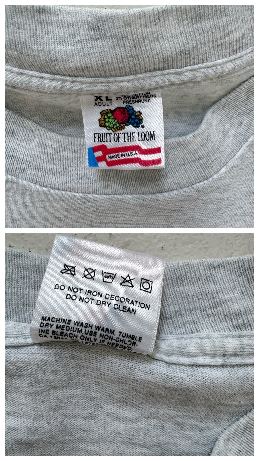 Gr. XL Fruit of the Loom T-Shirt Single Stitch College Football Alamo Bowl 1993 90s Vintage Made in USA