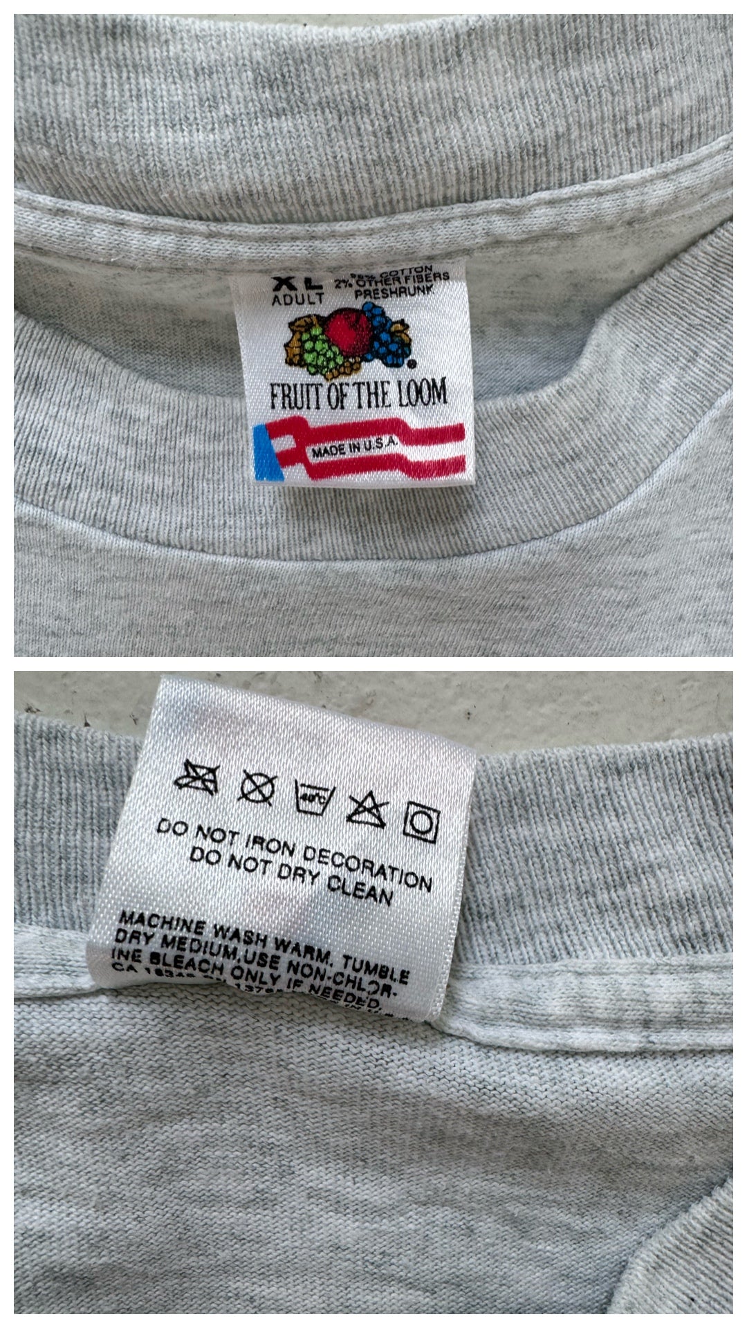 Gr. XL Fruit of the Loom T-Shirt Single Stitch College Football Alamo Bowl 1993 90s Vintage Made in USA