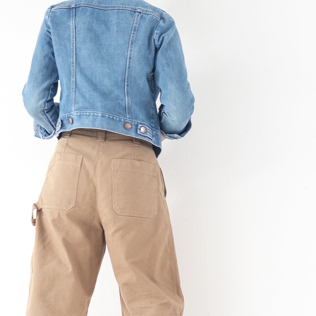 Gr. XXS - XS Wrangler Jeansjacke 70s Vintage Made in USA