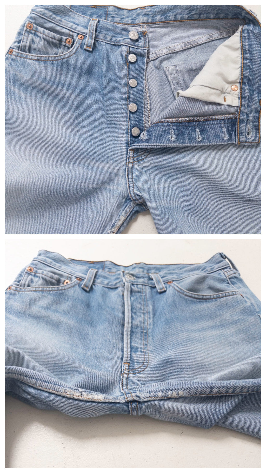 W28 - 29 L33 Levis 501 90s Vintage Made in Poland