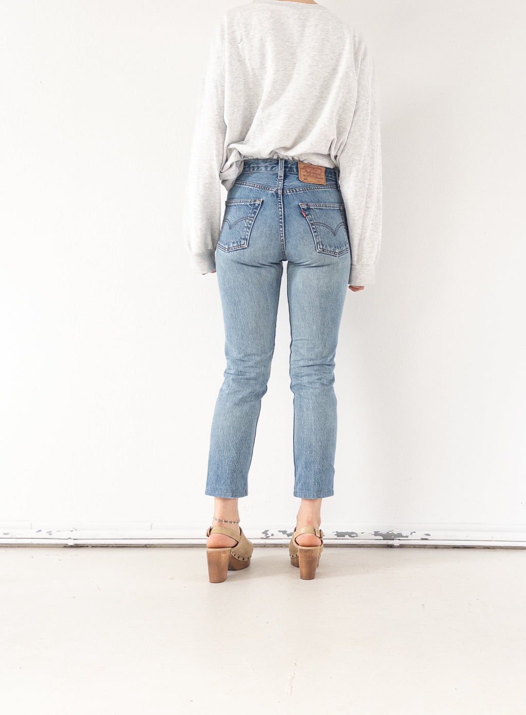 Gr. 25 Levis 501 90s Vintage Made in Poland Reworked