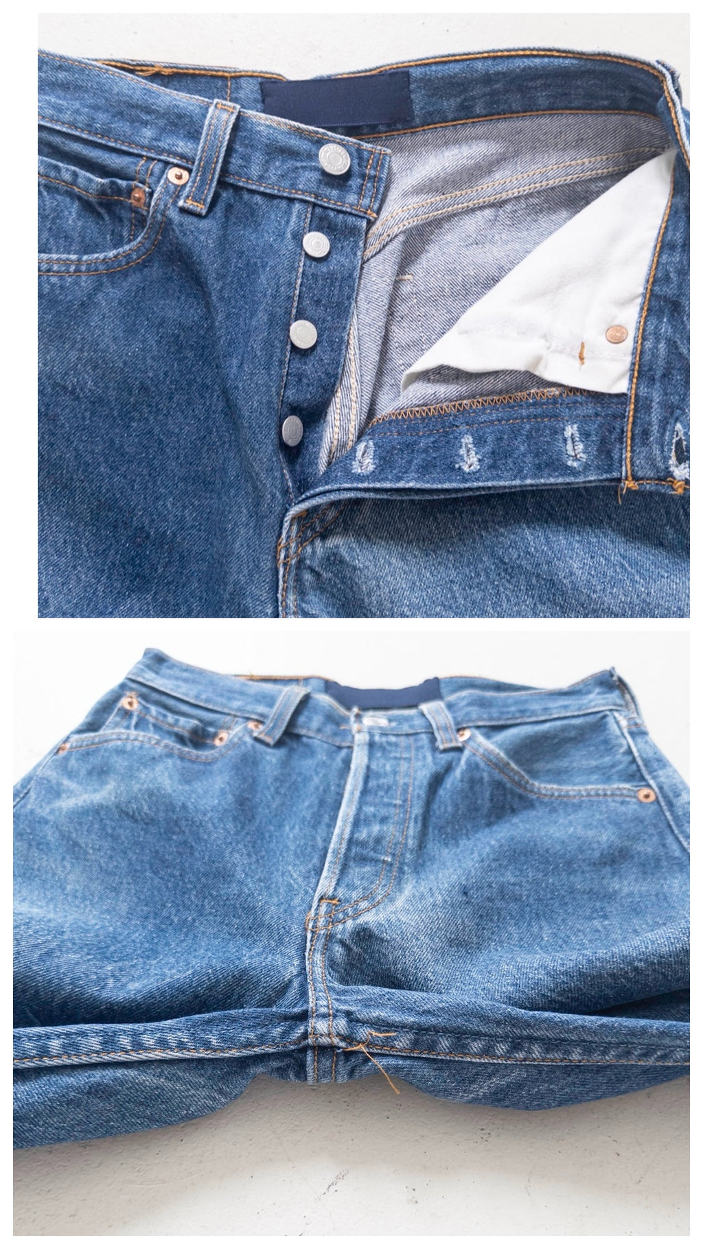 W25 W26 L28 Levis 501 90s Vintage Made in USA