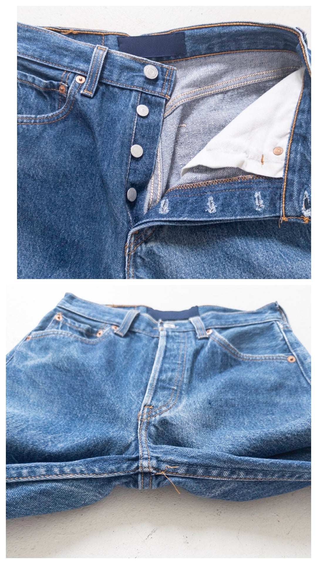 W25 W26 L28 Levis 501 90s Vintage Made in USA