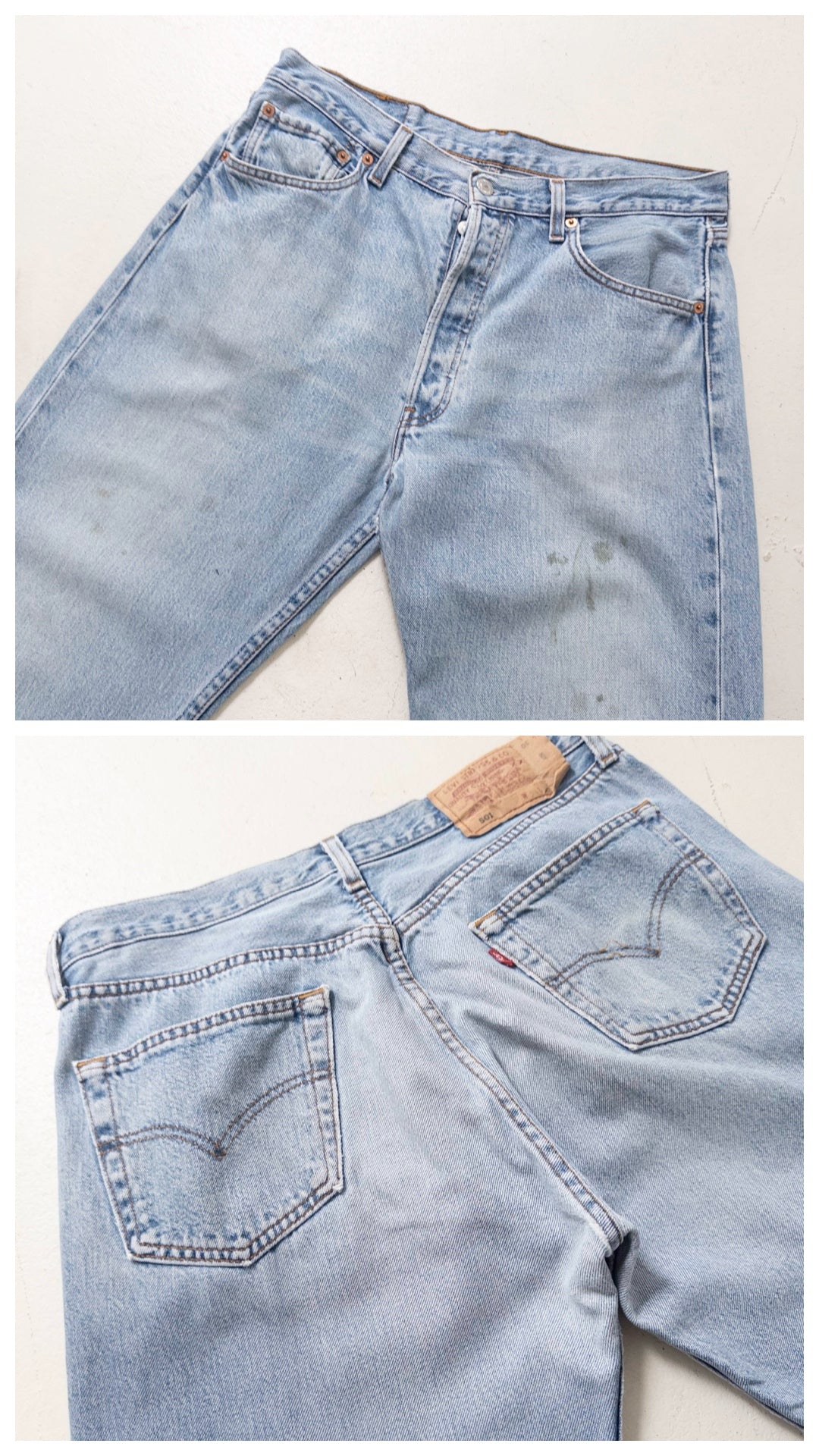 RESERVIERT***W32 L32 Levis 501 90s Vintage Made in Poland