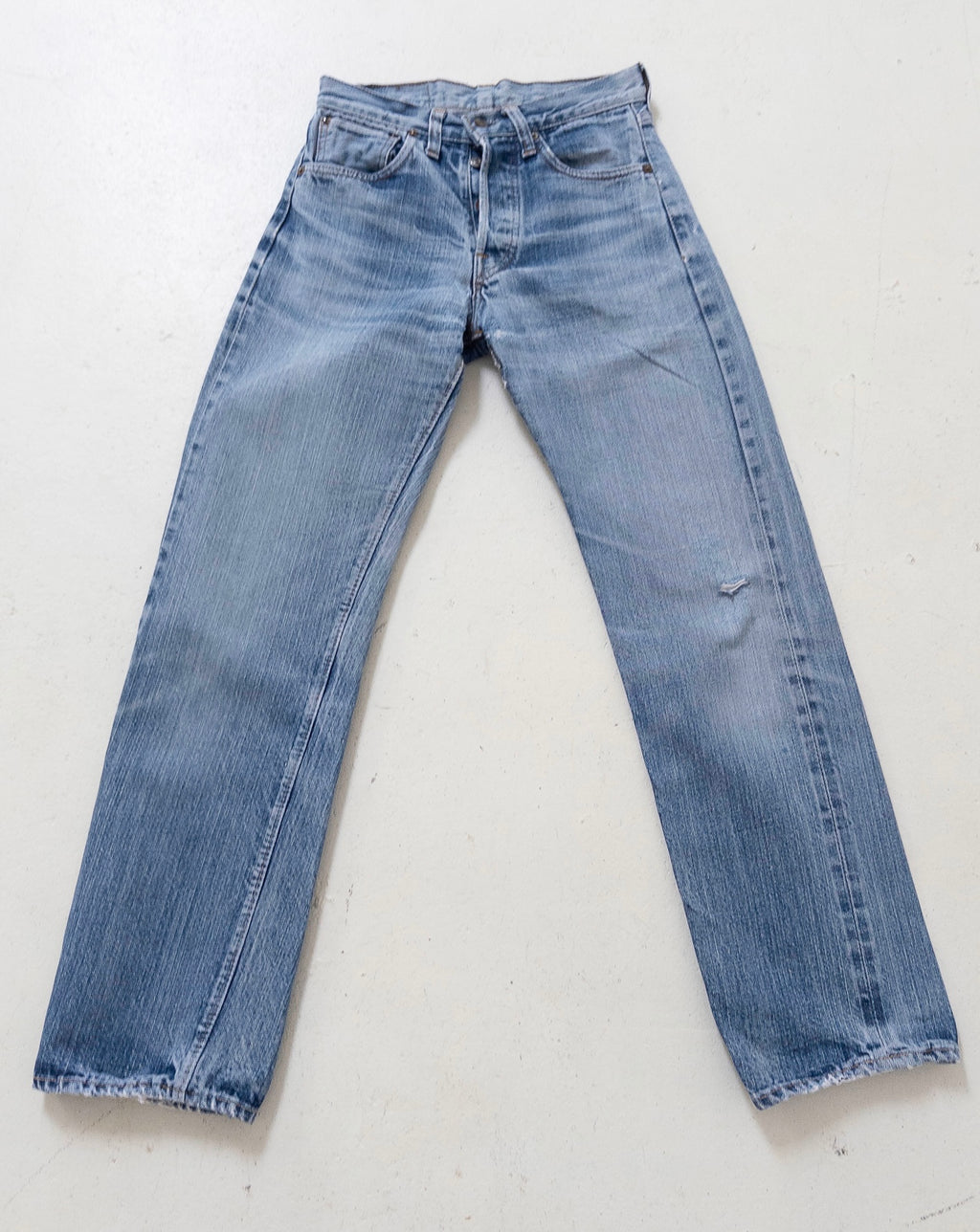 W24 - 25 Levis 501 Selvedge 70s Vintage Made in USA