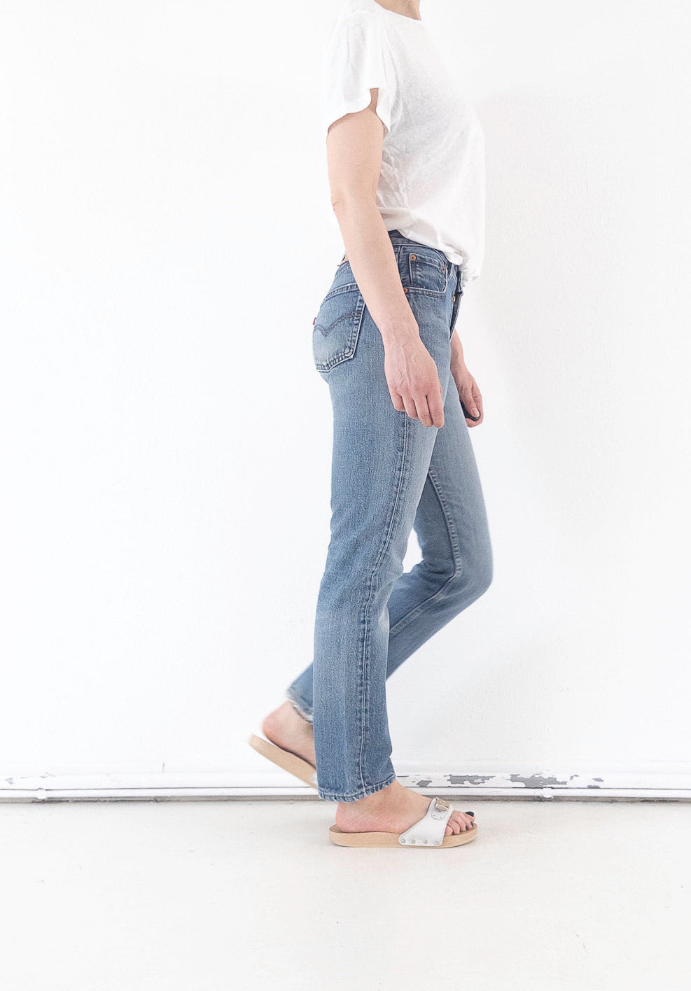 W25 L30 Levis 505 90s Vintage Made in Italy