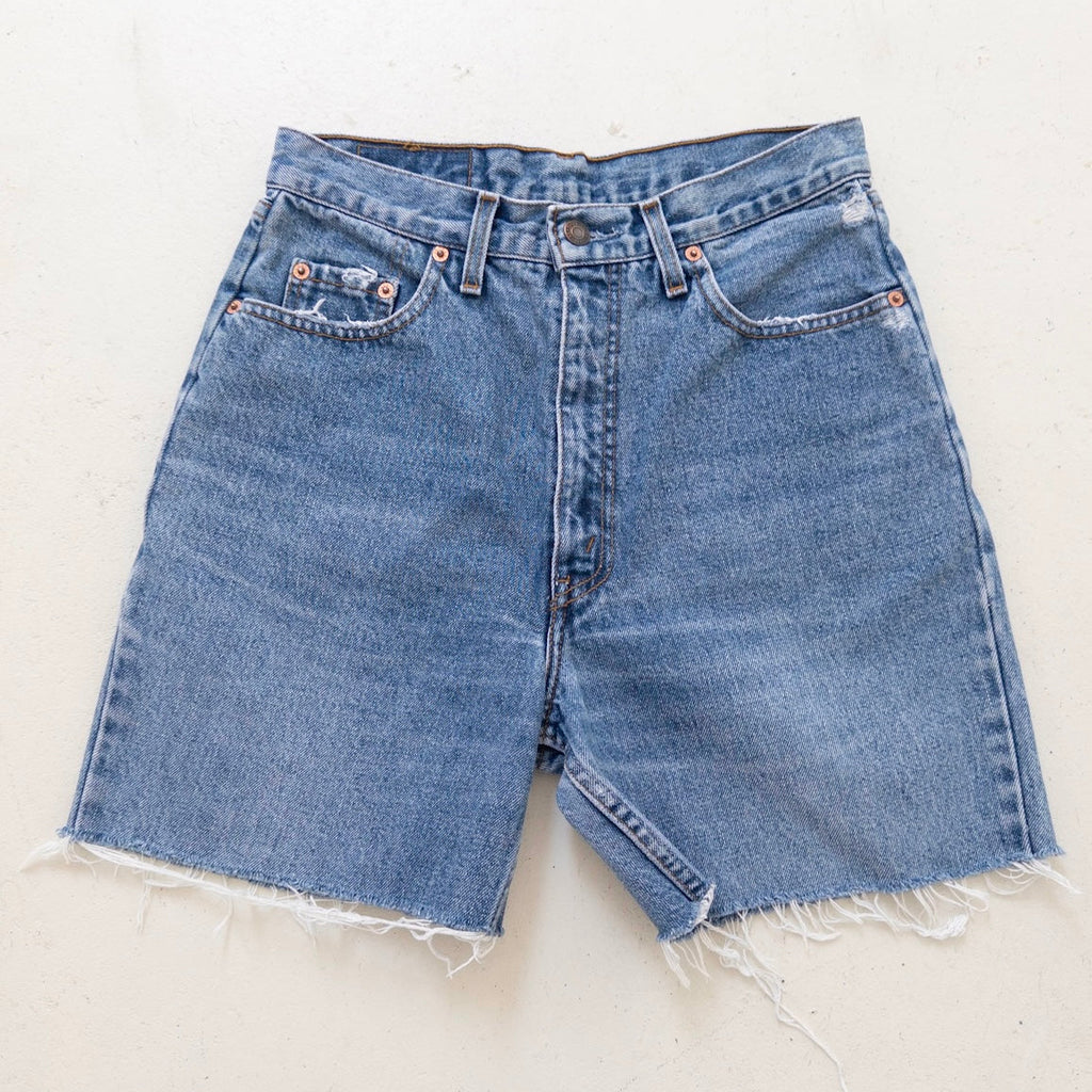 W29 -30 Levis 881 Boyfriend Shorts| Cutoffs | 90s Vintage Made in Belgium