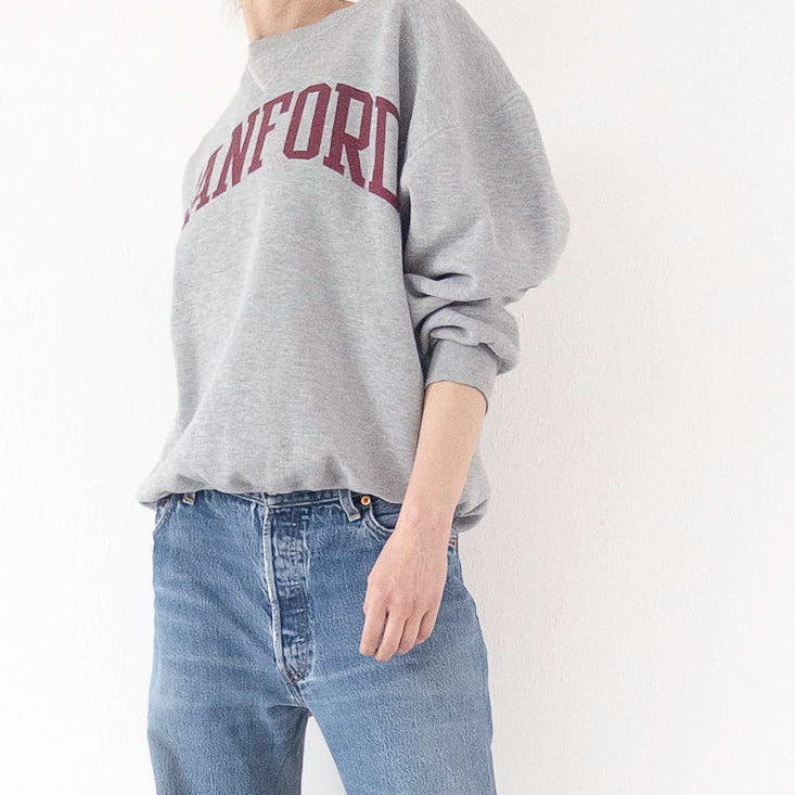 Gr.XL Russell Athletic Stanford Sweater 90s Vintage Made in USA