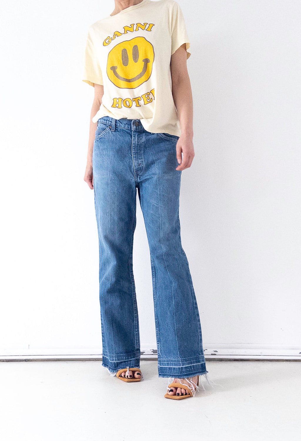 W31-32 L32 Levis 632 Flared Jeans 80s Vintage Made in Belgium